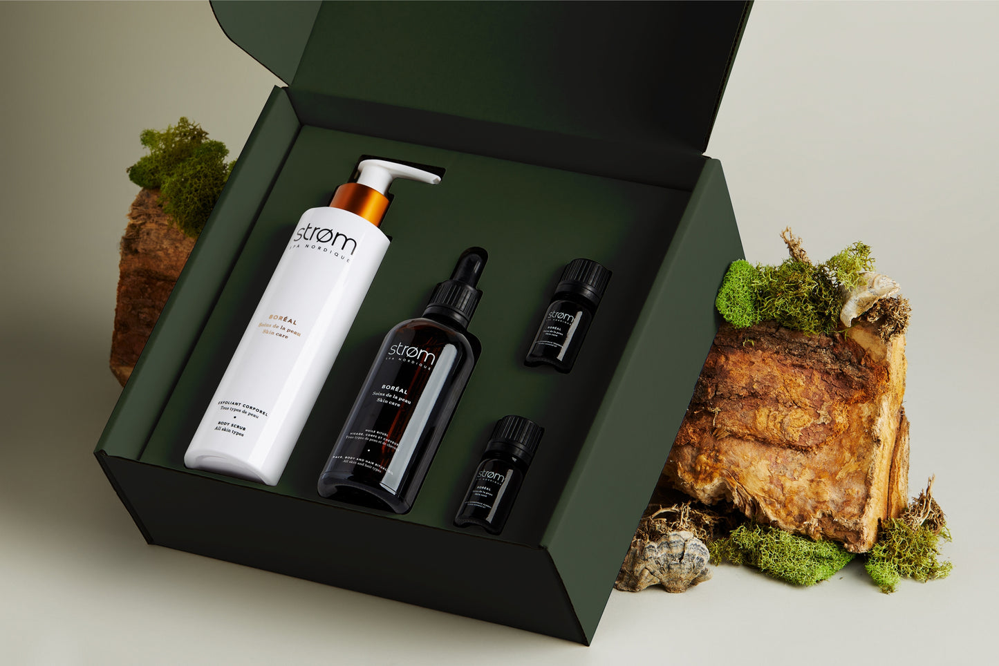 Coffret BORÉAL soins du corps