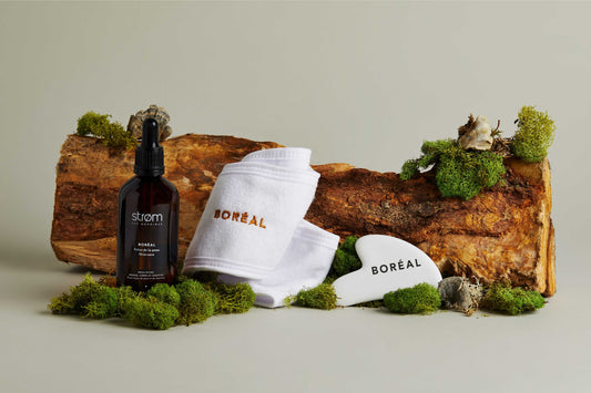 BORÉAL set for gua sha ritual