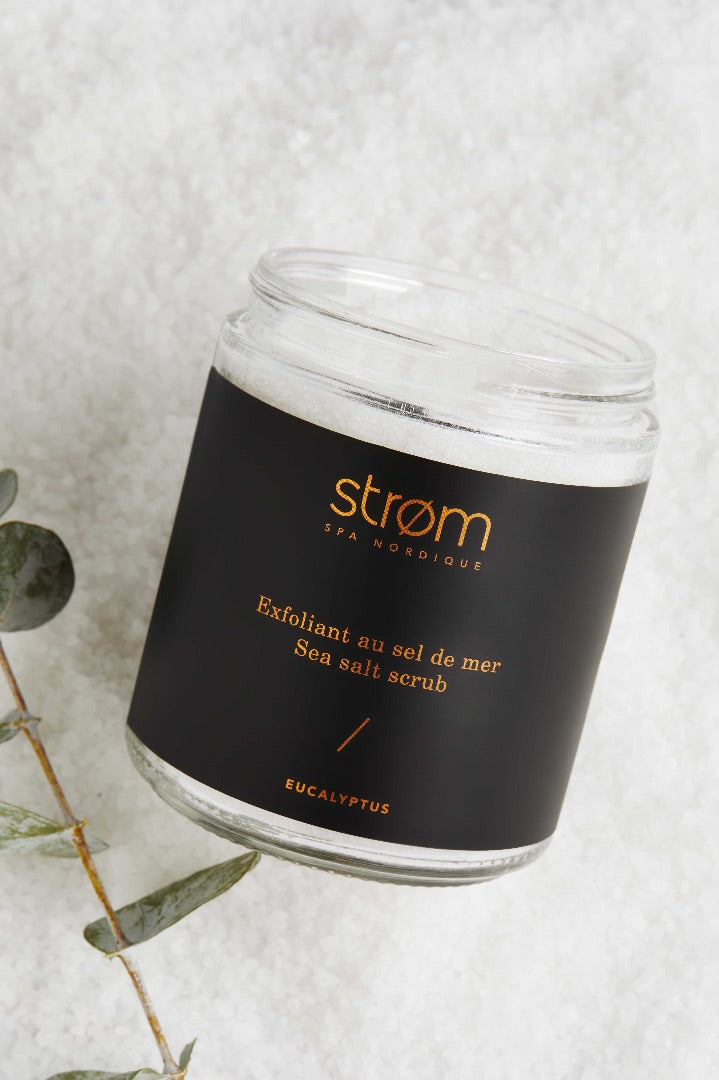 Sea salt scrub
