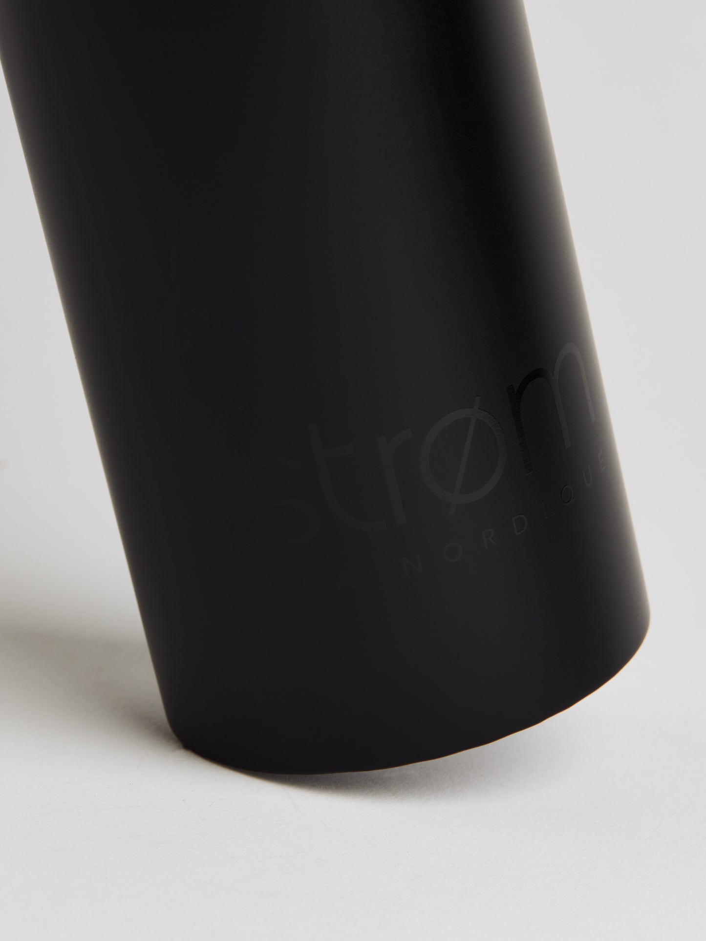 Insulated water bottle with strap