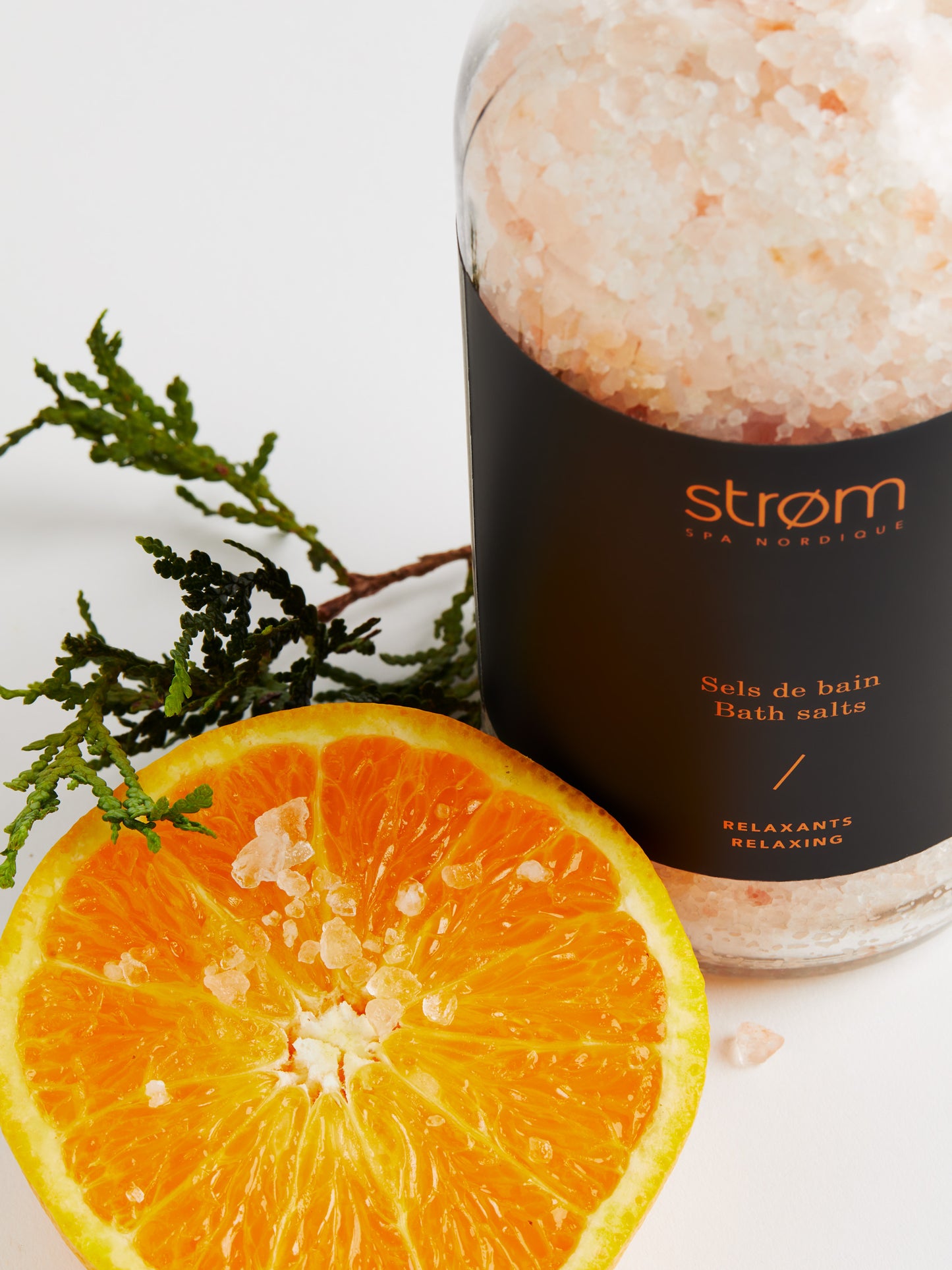 Relaxing bath salts