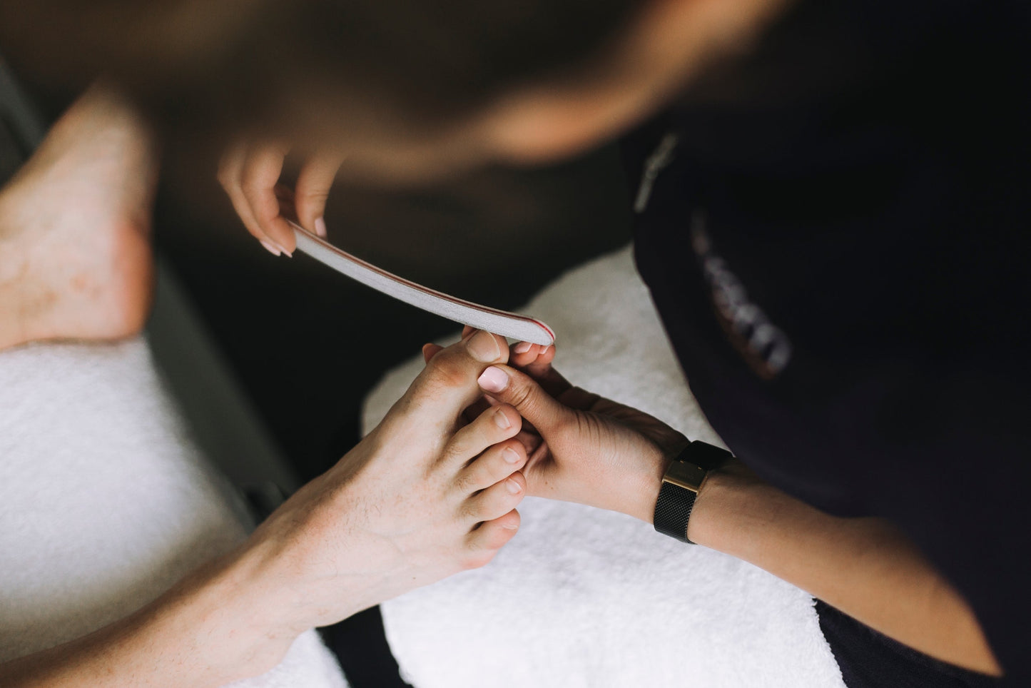 Hydrating pedicure