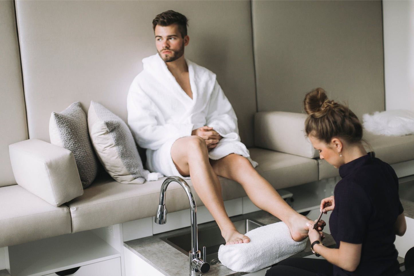 Hydrating pedicure