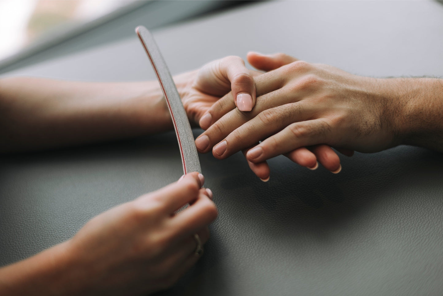 Hydrating manicure