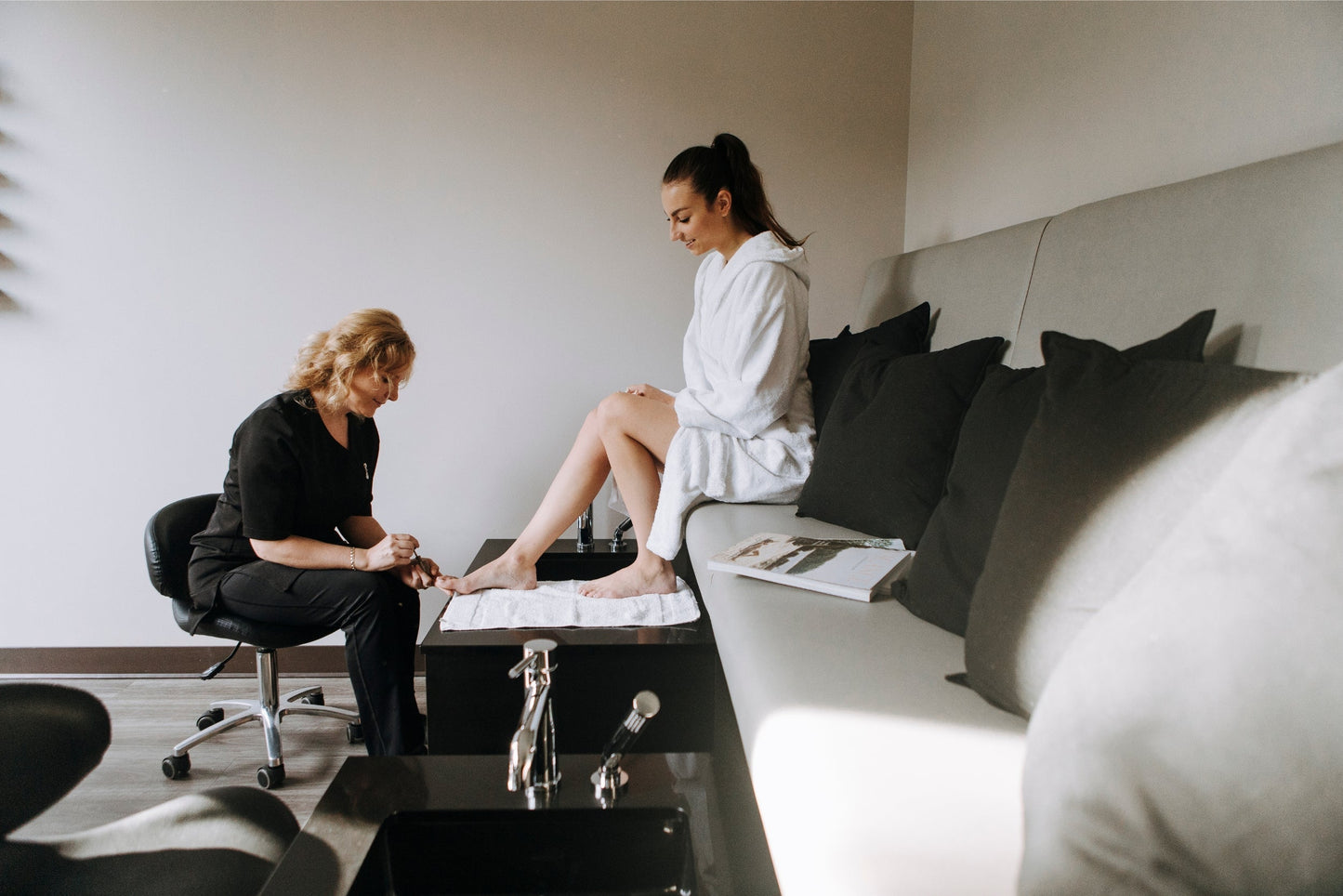 Strøm pedicure