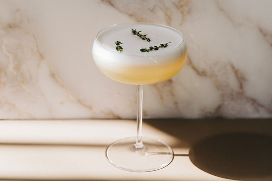 Sorø / Cocktail à la poire et au thym