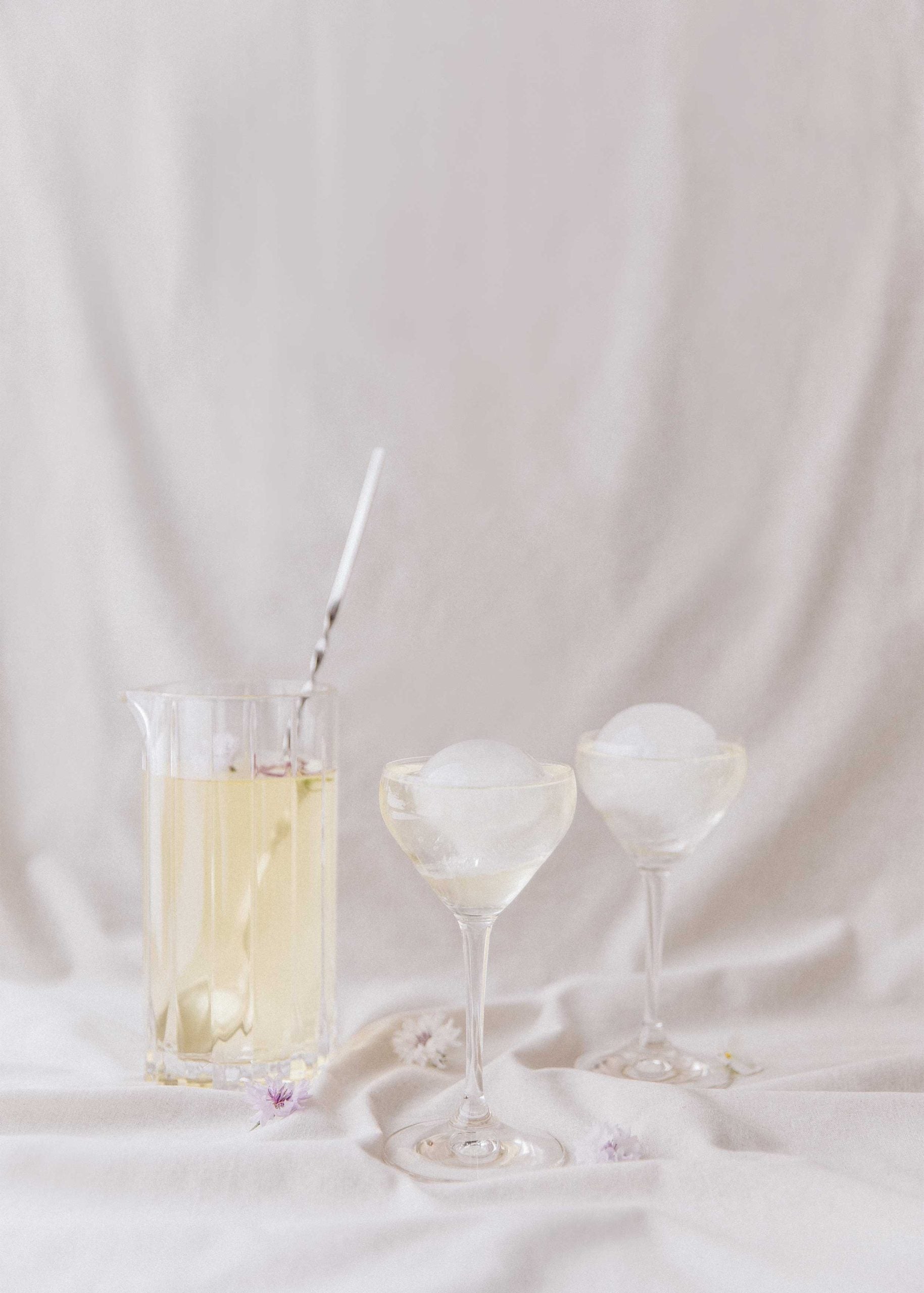 Rhum punch clarifié
