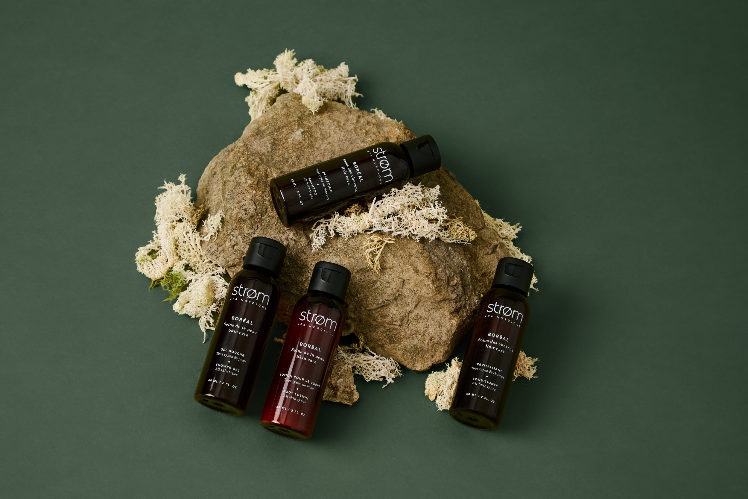 25% de rabais sur la trousse de voyage pour la douche