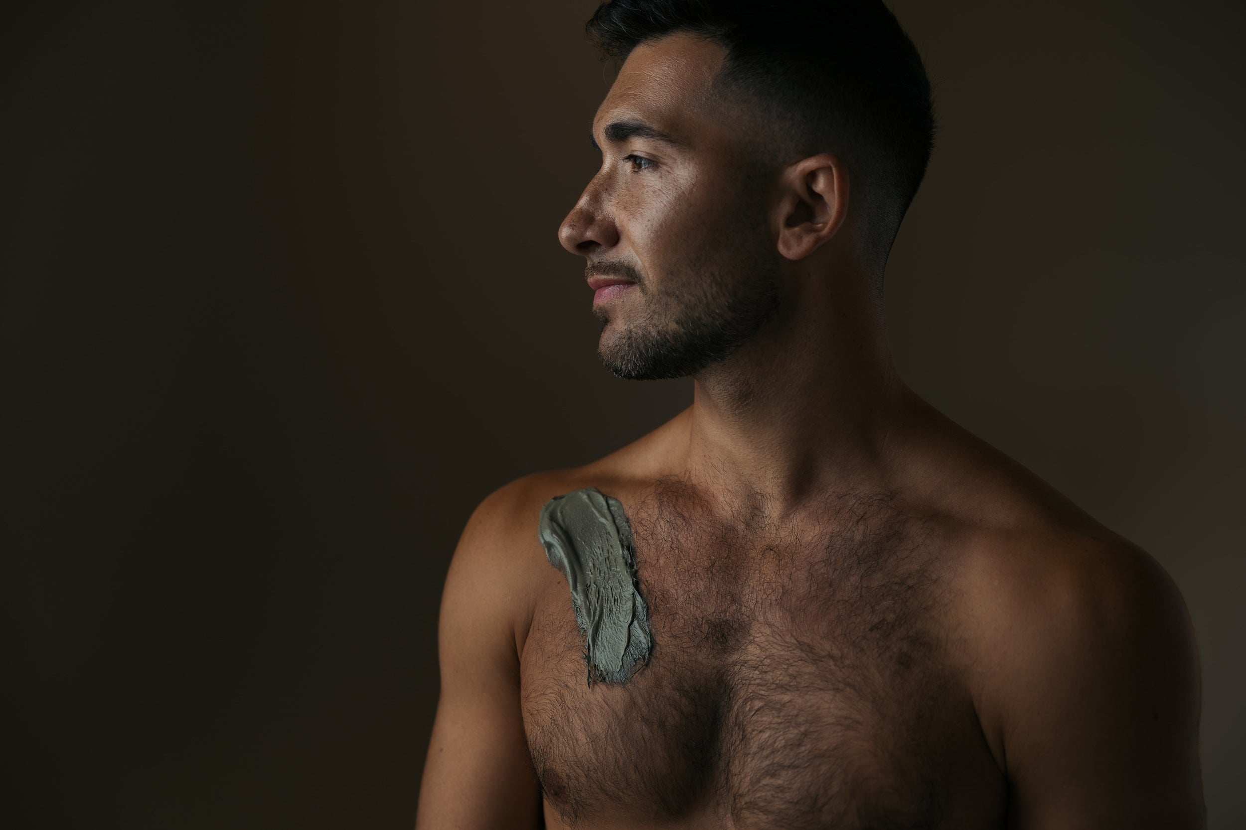 Mineral mud and eucalyptus wrap